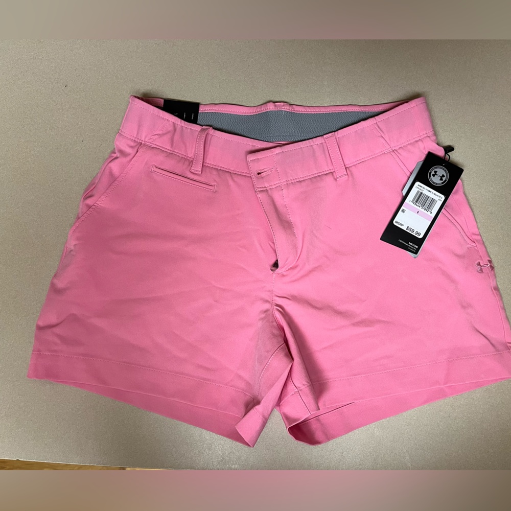 Under Armour Pink Golf/Tennis shorts